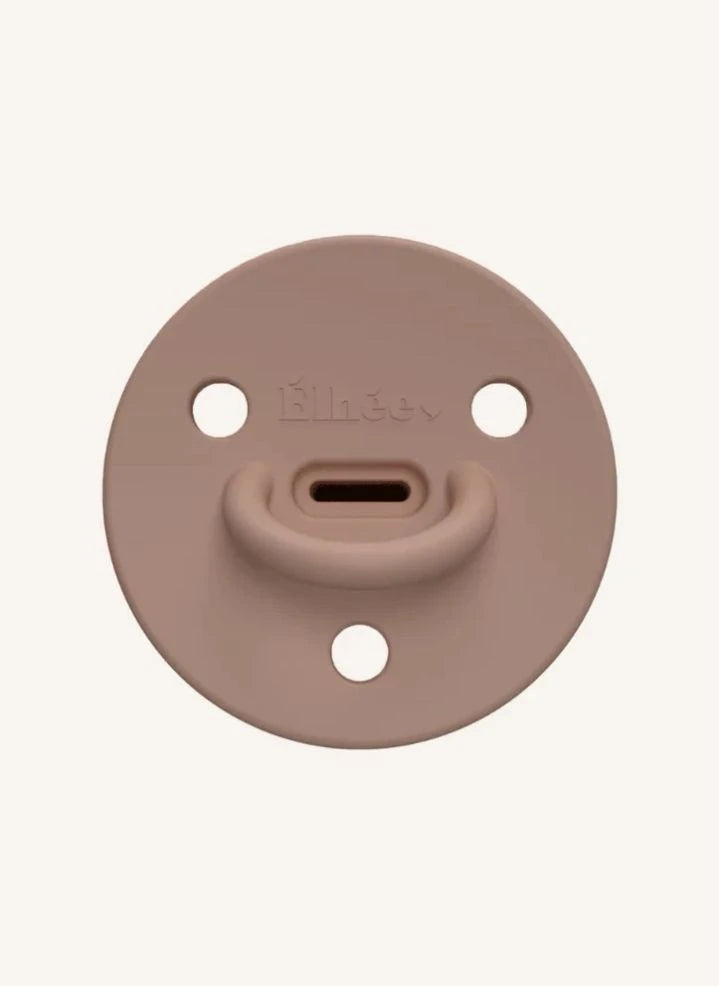 Elhée - Choochoo Medical Grade Silicone Pacifier | Mocha