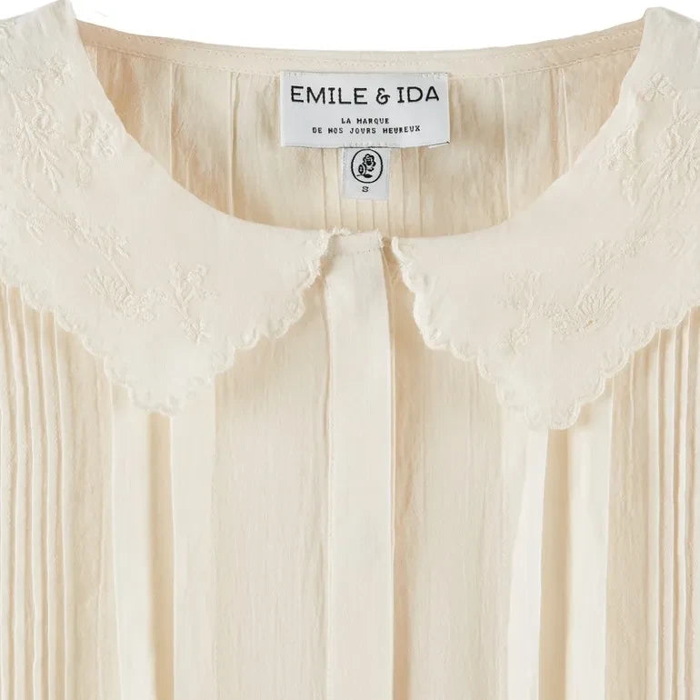 Emile et Ida - Elisabeth Vintage Blouse | Ecru