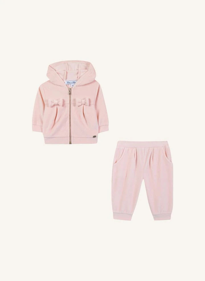 Tartine et Chocolat - Pink Sweatshirt and Jogger Set