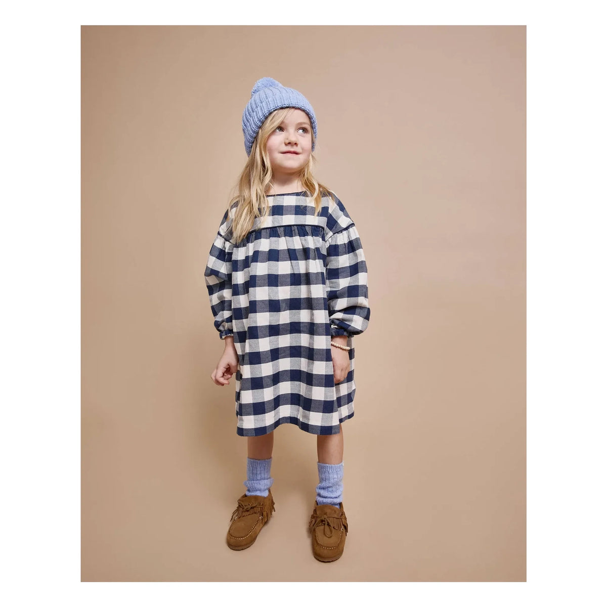 Búho - Wool Alpaca Beanie | Blue