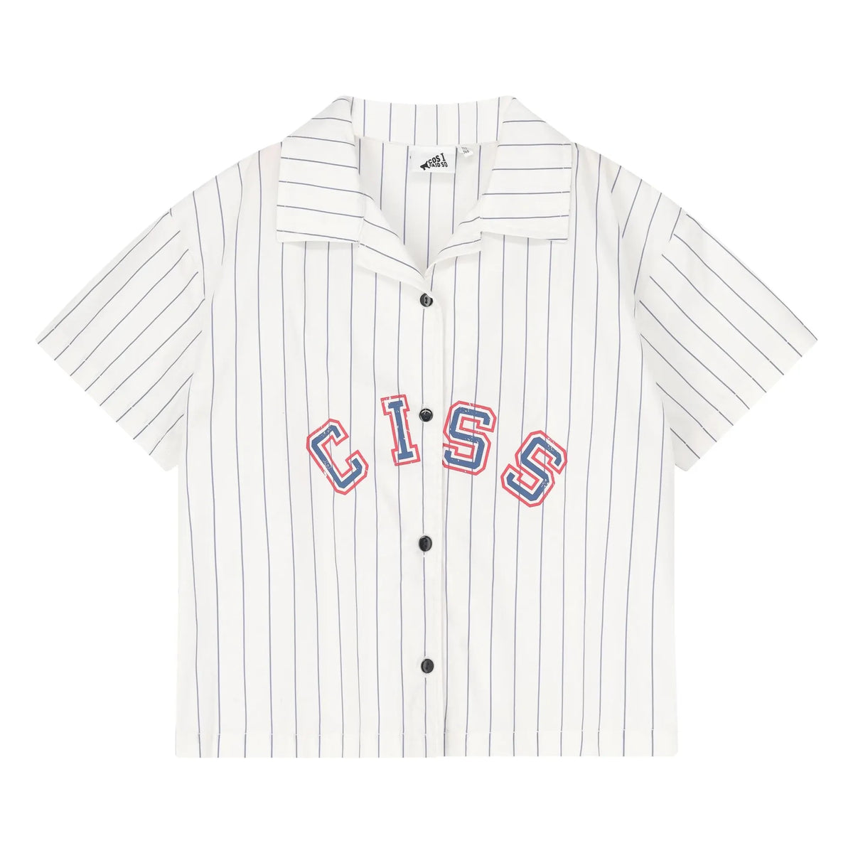 Cos I Said So - CISS Striped Shirt | White