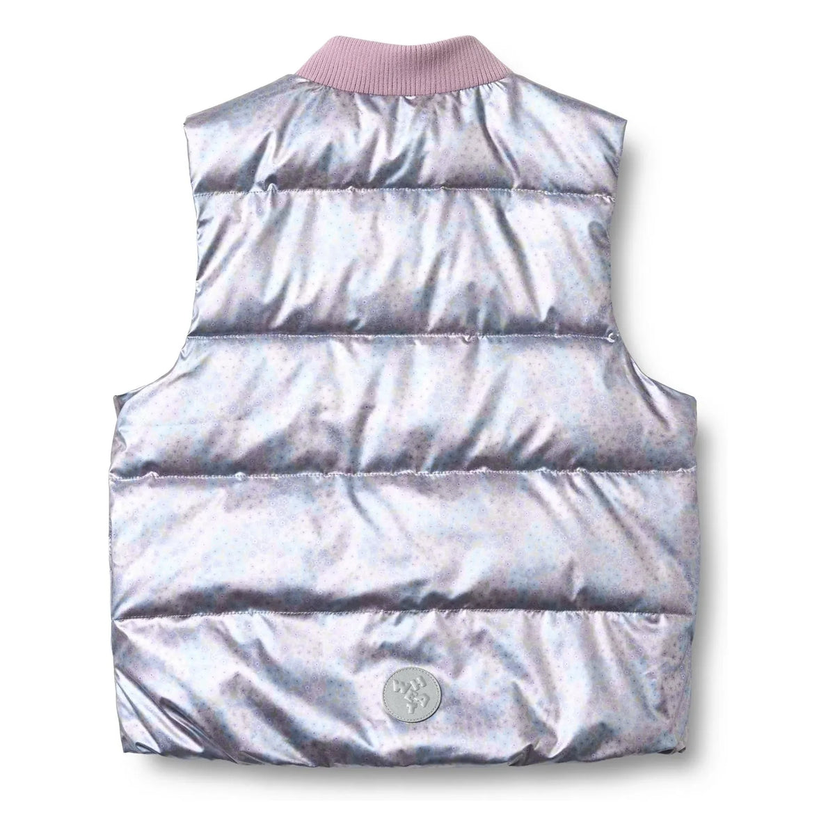Wheat - Fryd Sleeveless Coat Recycled Fiber Metallic | Purple
