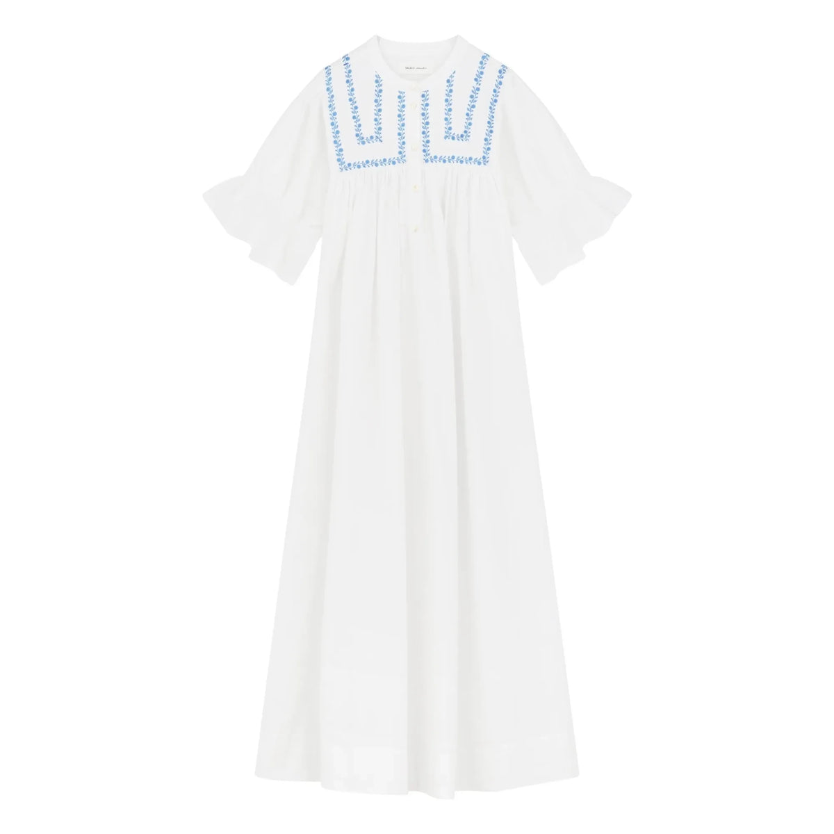 Skall Studio - Bonne Cotton Dress | White