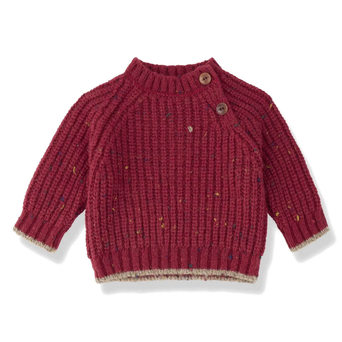 1+ in the family - Maligne Wool Sweater | Red