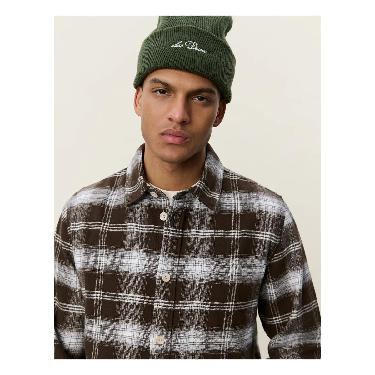Les Deux - Checked Shirts | Brown