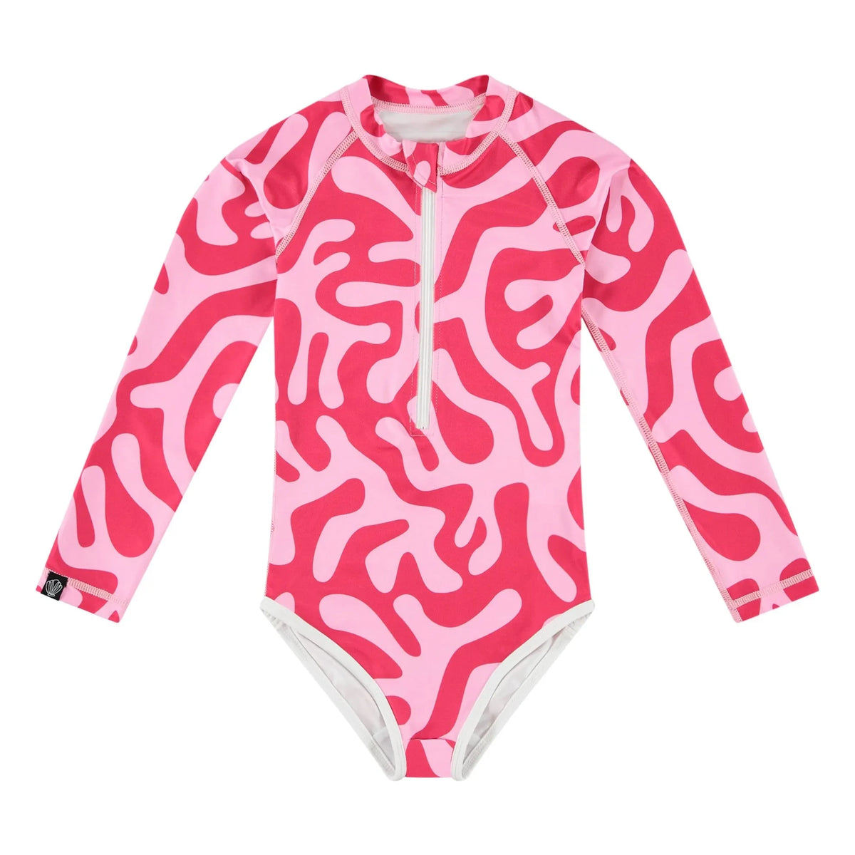 Beach & Bandits - Coral Reef UV-Protected Swimsuit Made from Recycled Fibers | Pink