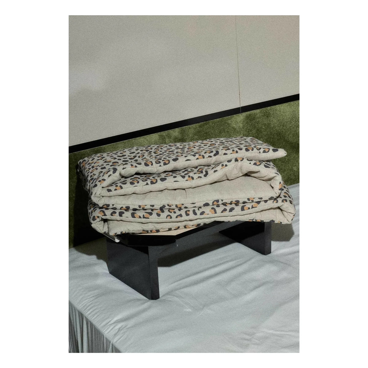 Gabrielle Paris - Washed linen duvet | Leopard