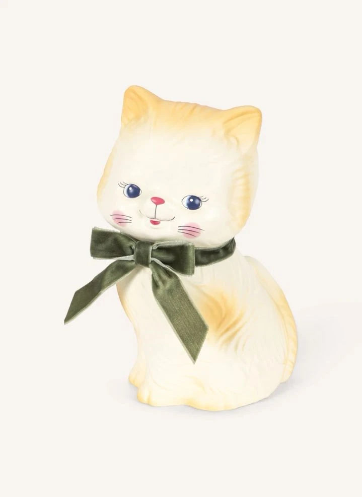 Konges Sløjd - Cat Piggy Bank | White