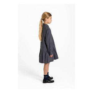 Smallable Kid - Crown shirt dress | Dark gray