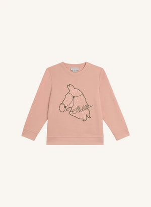 Stella McCartney Kids - Horse sweatshirt | Pink