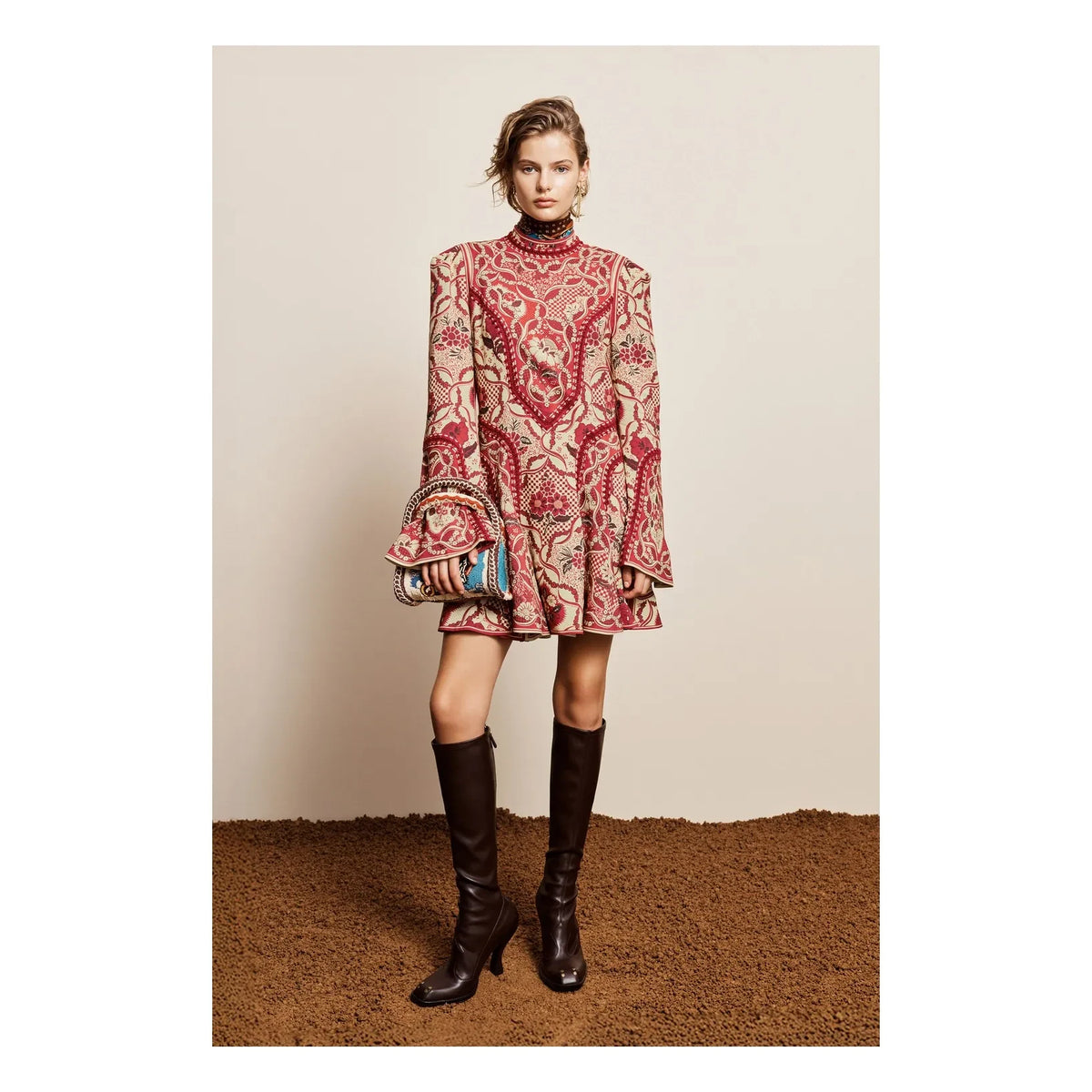 Alémais - Kenny Mini Dress | Red