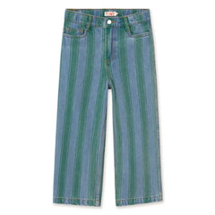 Tinycottons - Striped Denim | Green