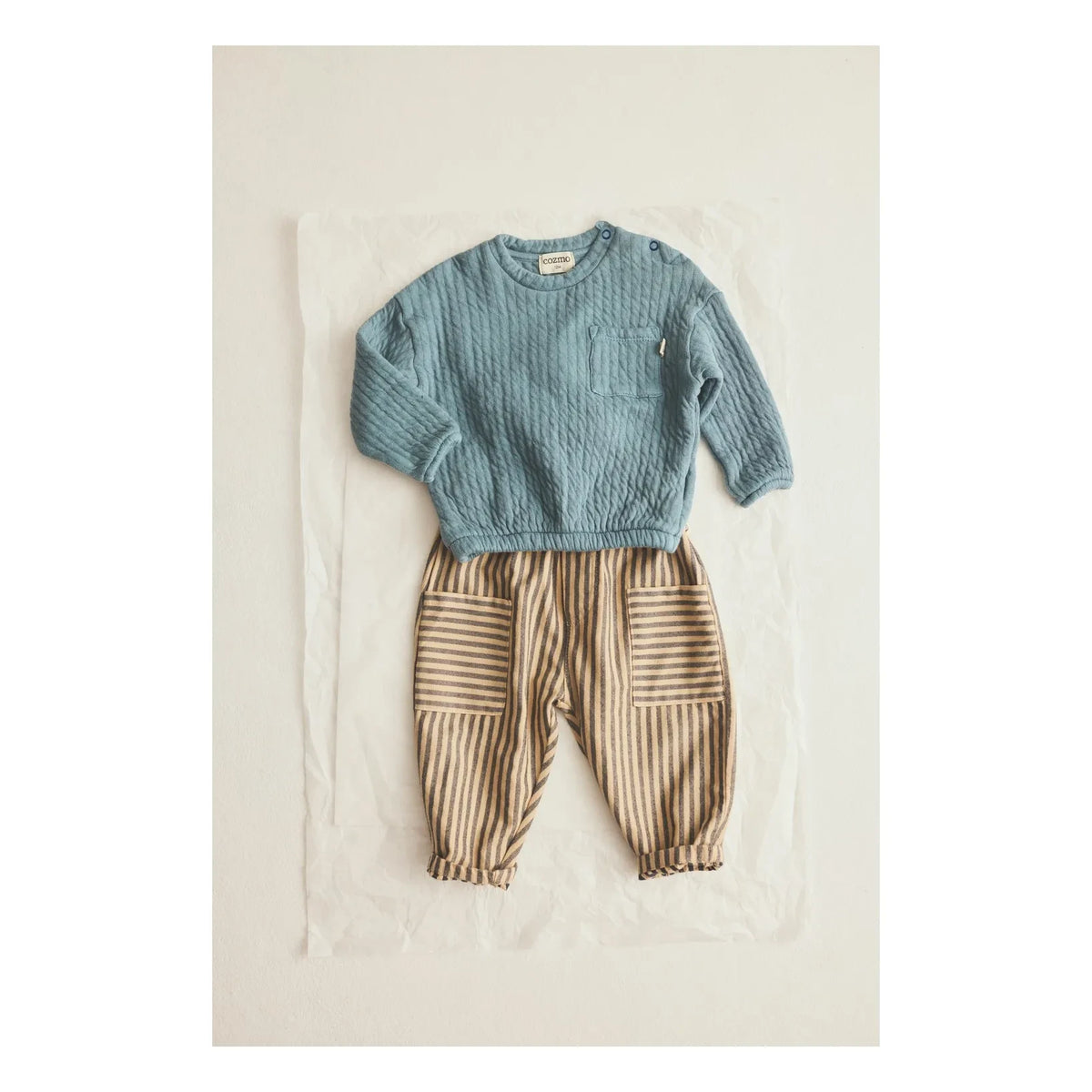 Cozmo - Sweat Cyprus Organic Cotton | Sky Blue