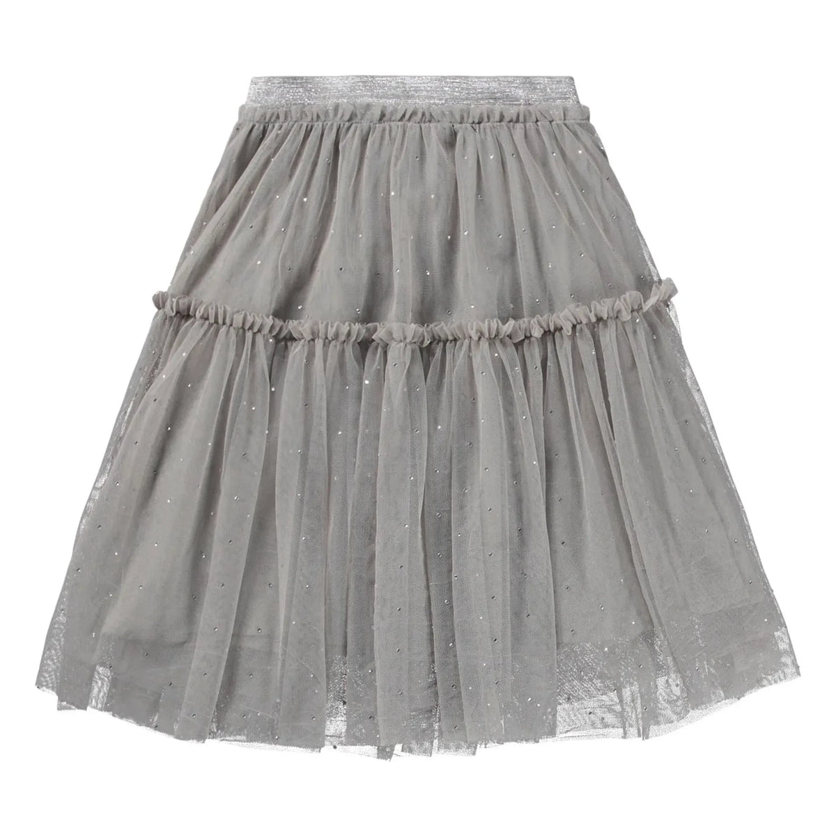 Molo - Net Tulle Skirt | Gray