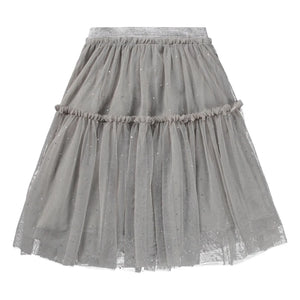 Molo - Net Tulle Skirt | Gray