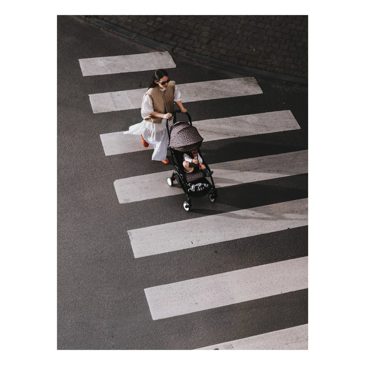 Stokke® - YOYO³ 6+ Stroller White Frame | Leopard
