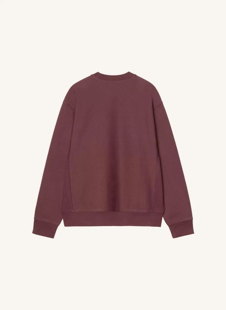 Carhartt WIP - American Script Sweatshirt | Burgundy