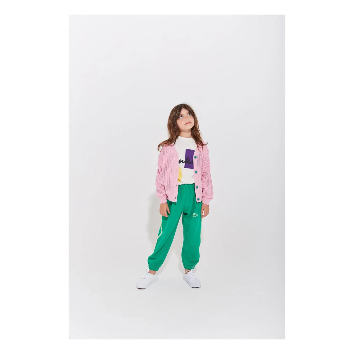 Wynken - Organic Cotton Cardigan | Pink