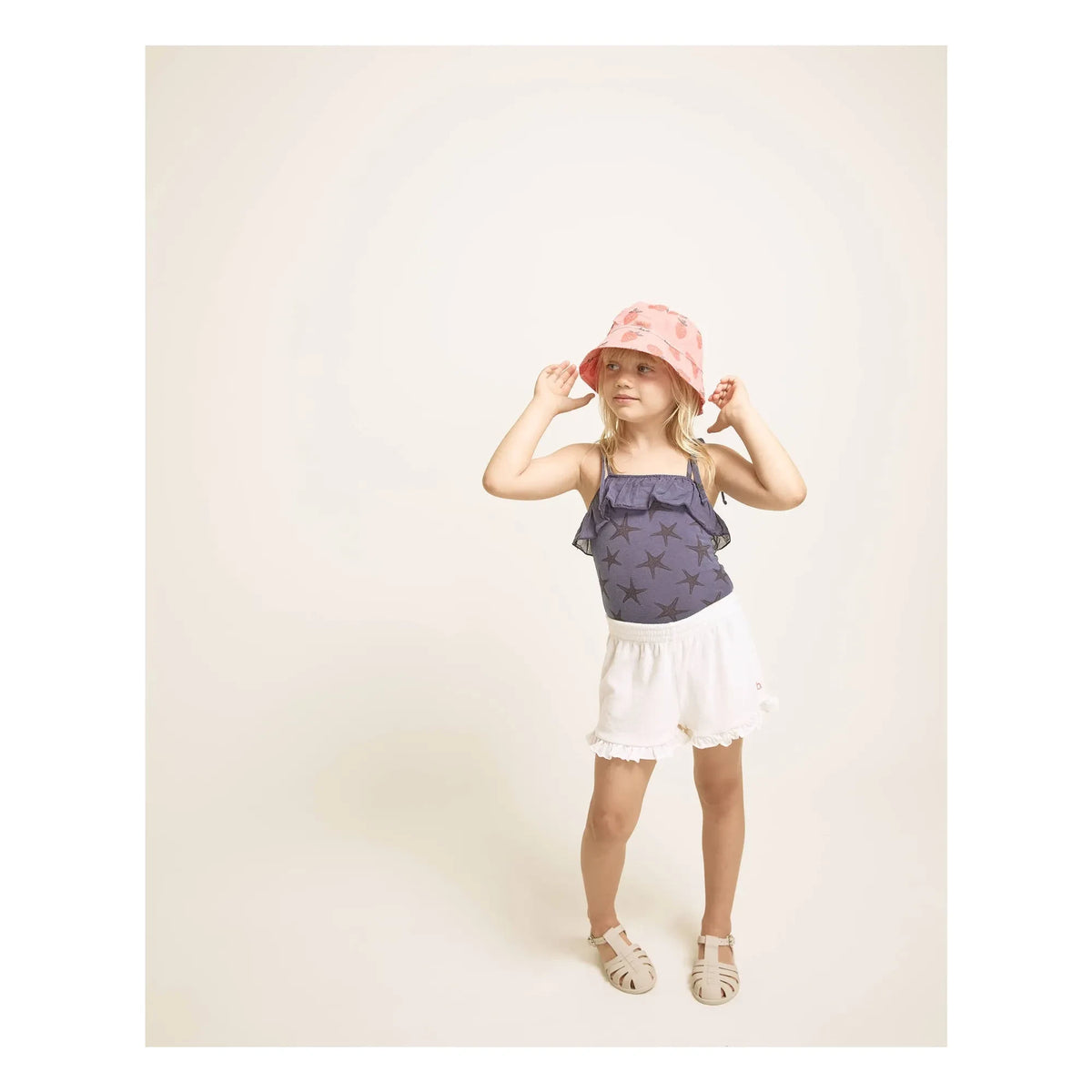Búho - Strawberry Bob Organic Cotton | Pale Red