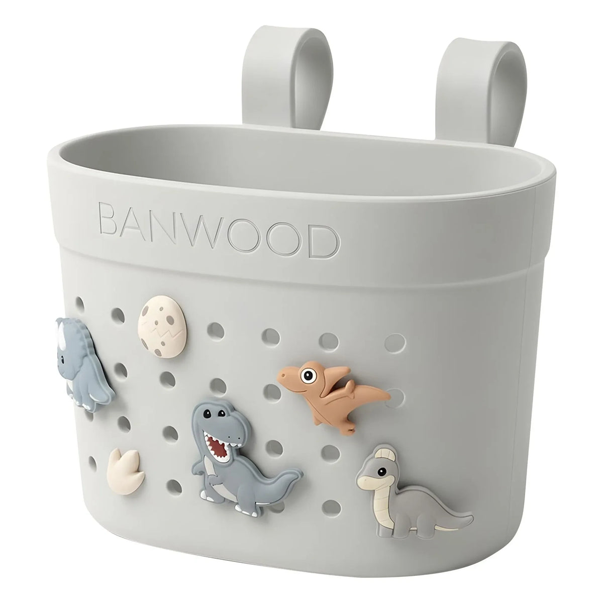 Banwood - Pin & Ride customizable bike basket/trolley | Ivory