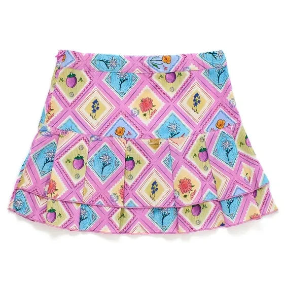 Maison Mangostan - Purple Skirt Stamps