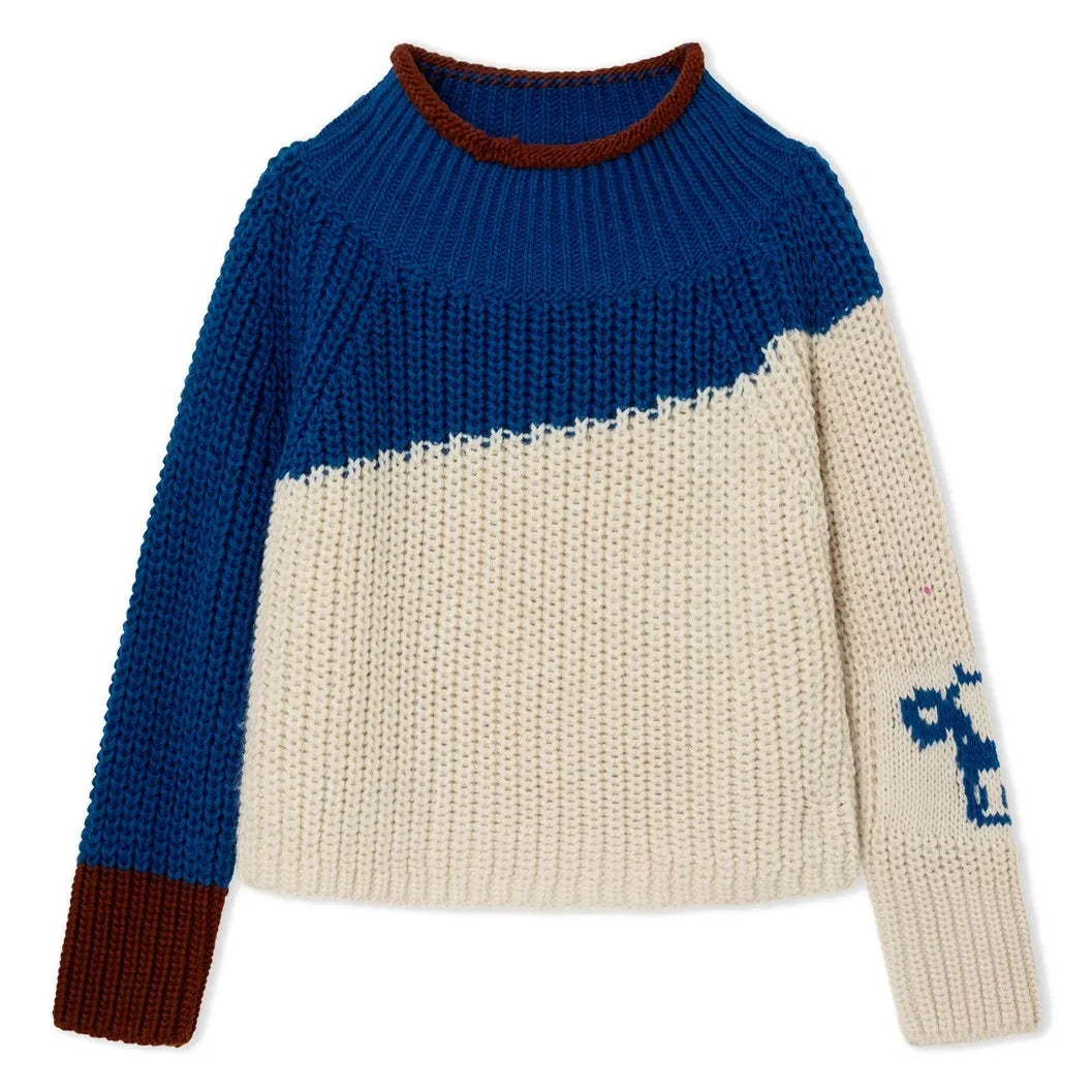 Dr Bloom - Mow Wool Sweater | Navy