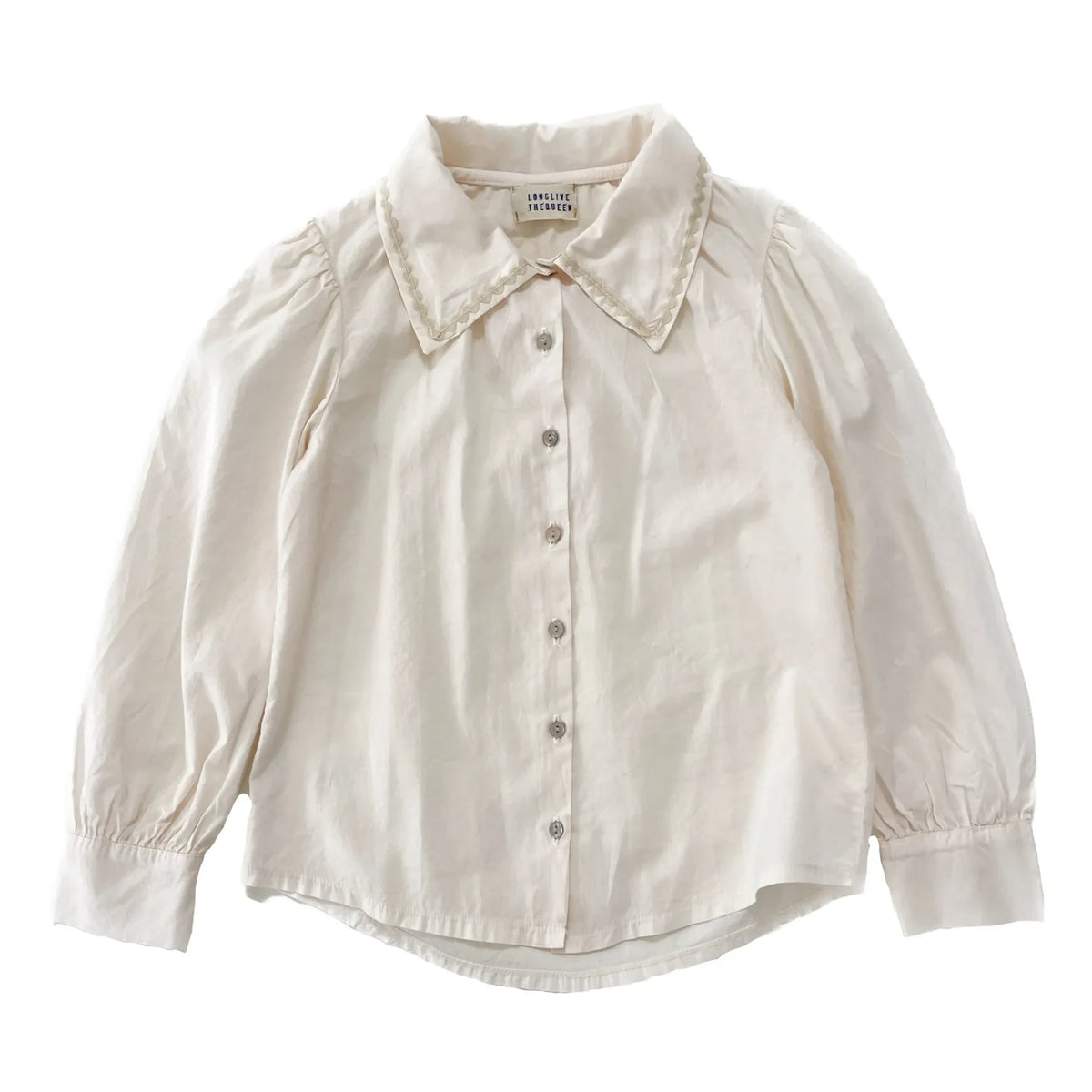 Longlivethequeen - Floral Patterned Blouse | Ivory