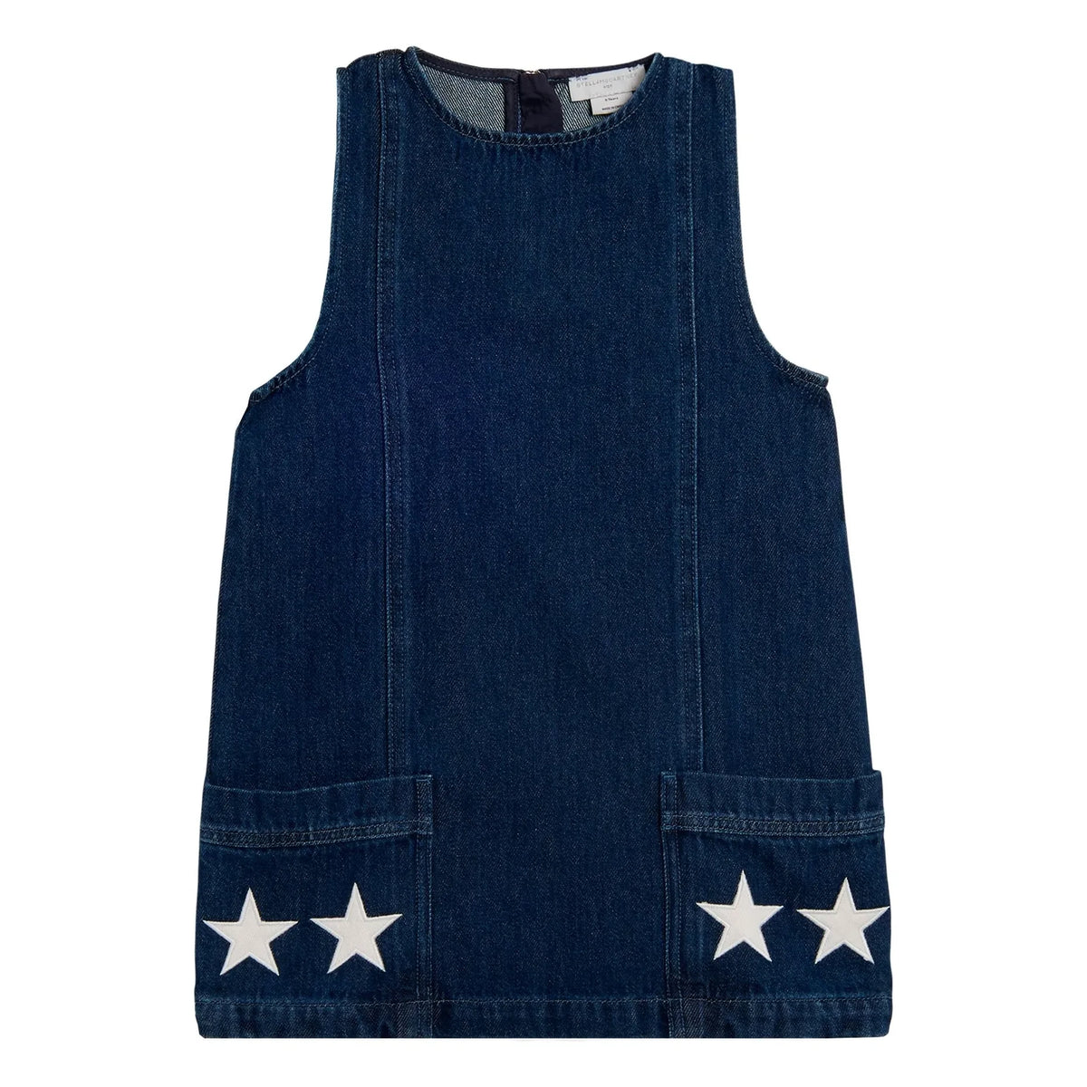 Stella McCartney Kids - Denim Star Dress | Dark Blue