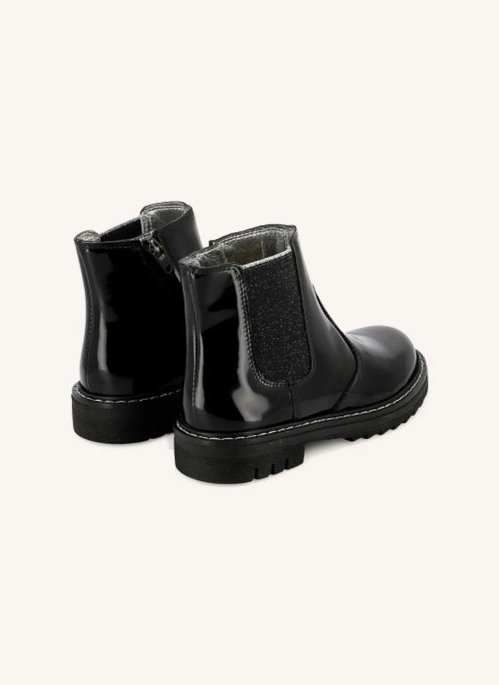 Pom d'Api - Boots Sid JodZip Vernies | Black