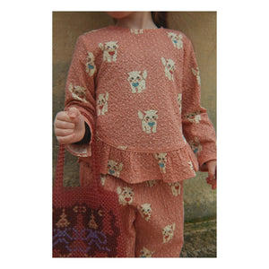 Konges Sløjd - Eline Cats Organic Cotton Blouse | Pink