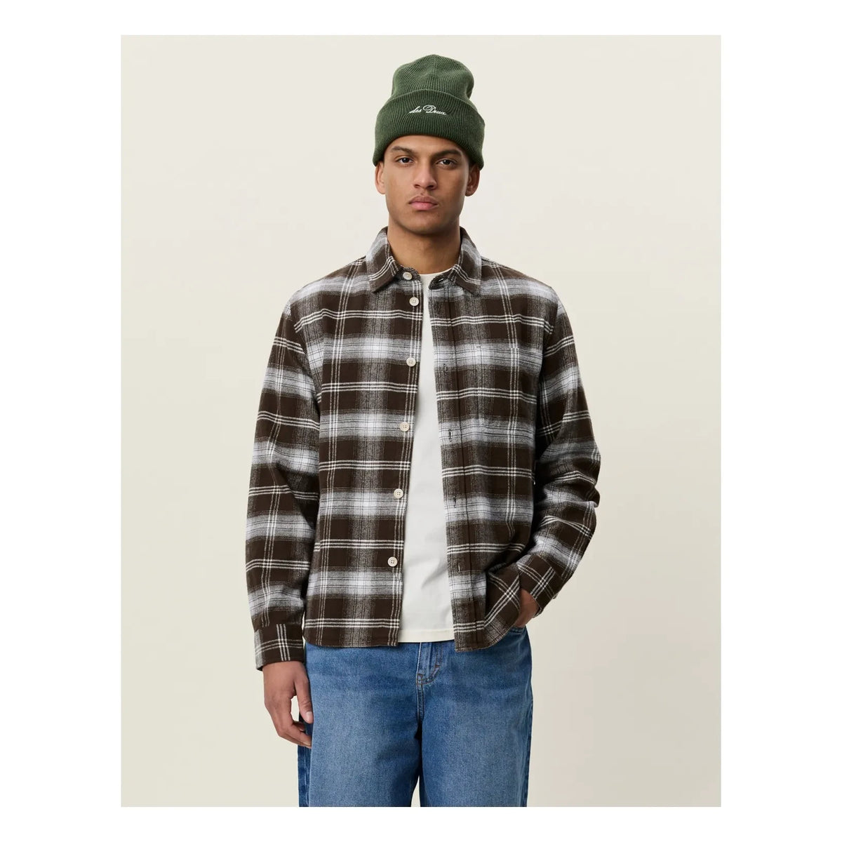 Les Deux - Checked Shirts | Brown