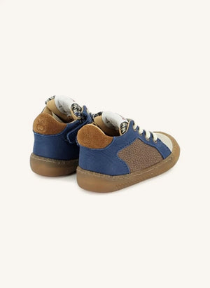 Pom d'Api - Yaka Star Nubuck Sneakers | Blue