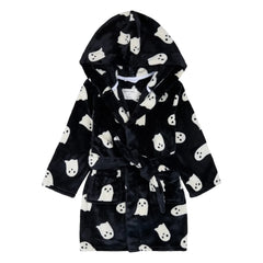 Petit Lem - "Ghosts" Robe | Black