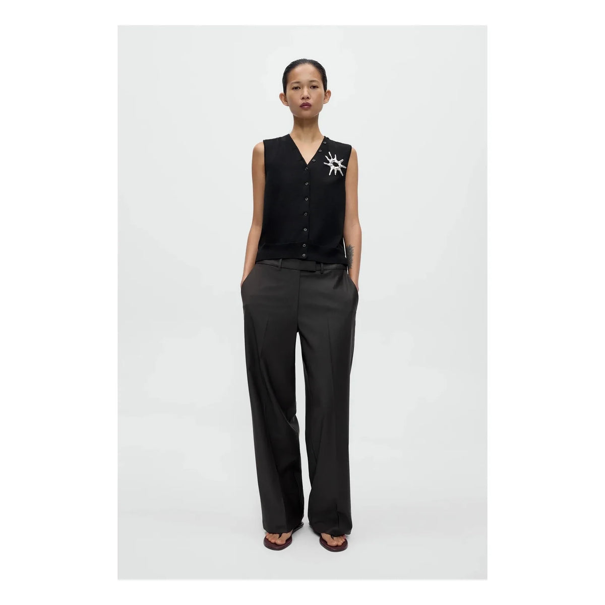Cordera - Merino Wool Cardigan | Black