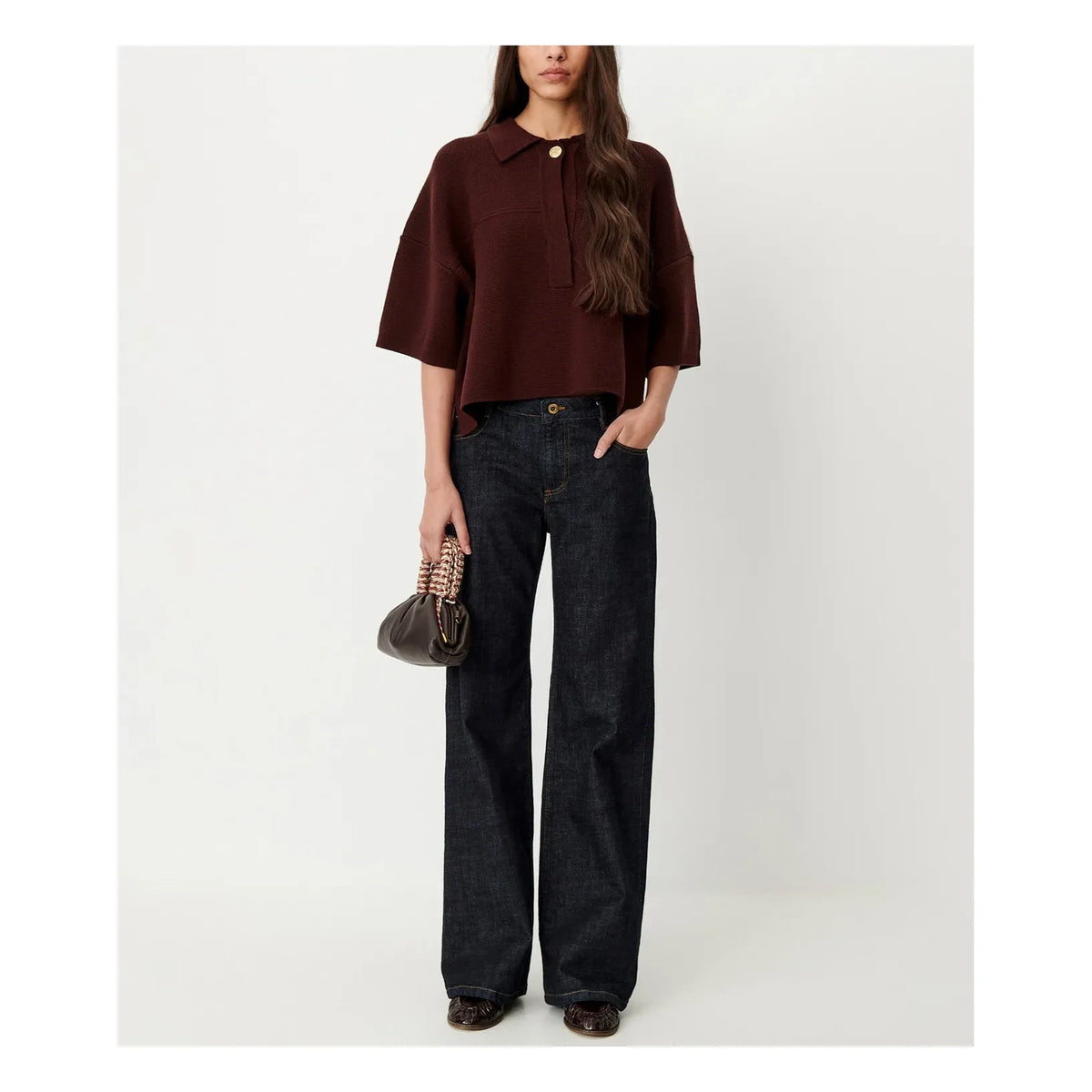 Sessùn - Rigel organic cotton polo shirt | Plum