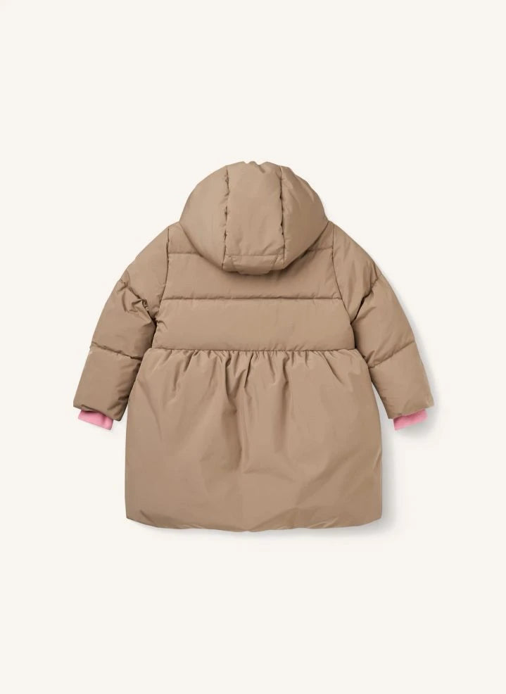 Copenhagen Colors - Long Puffer Coat | Hazel