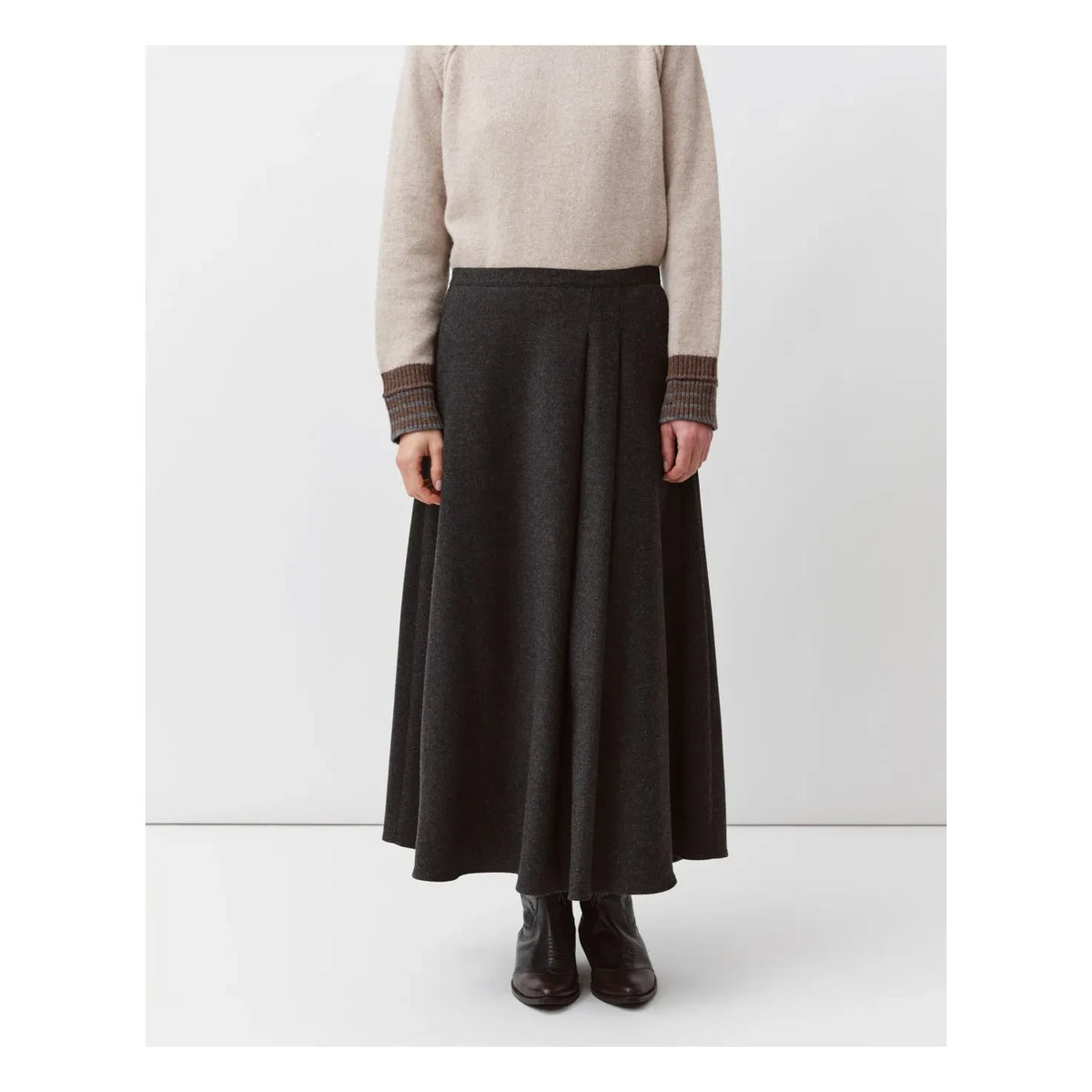 Diega - Jonico Skirt | Charcoal Grey