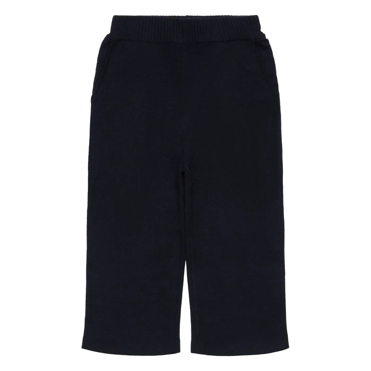 FUB - Felted Merino Wool Trousers | Navy