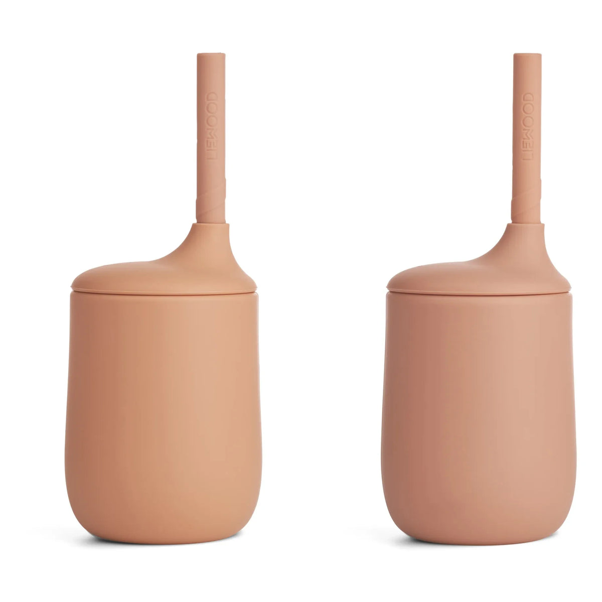 Liewood - Ellis Silicone Training Cups - Set of 2 | Pink