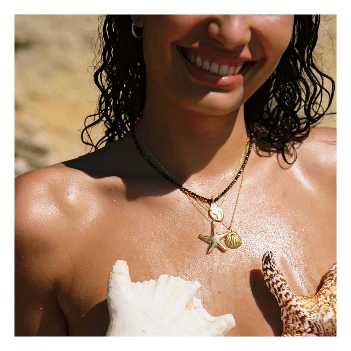 Alhaja - Mare Necklace | Gold
