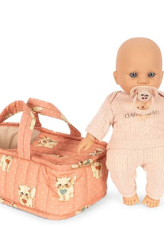 Konges Sløjd - Cattie Baby in Pink Swaddle