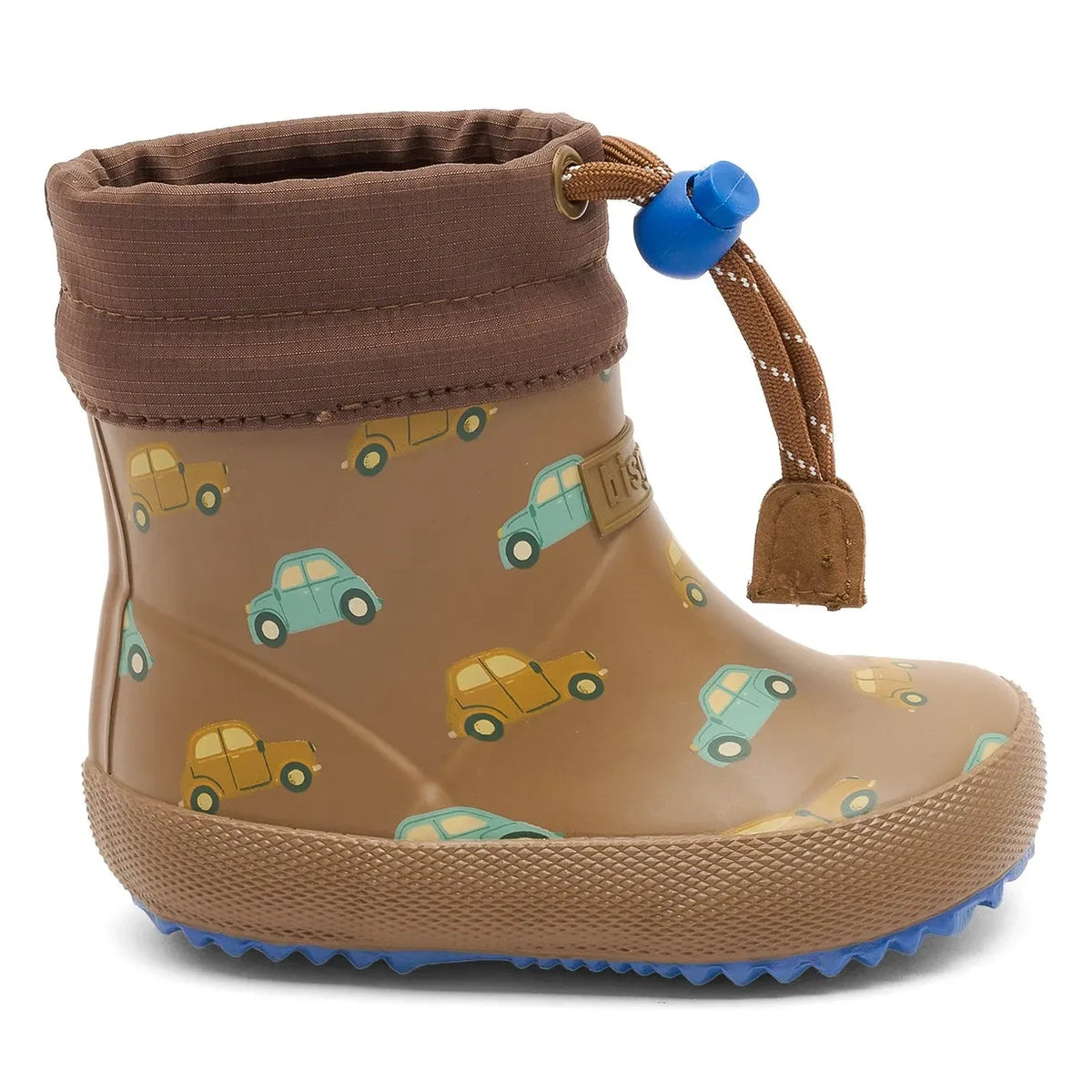 bisgaard - Thermo Rain Boot Cars | Brown