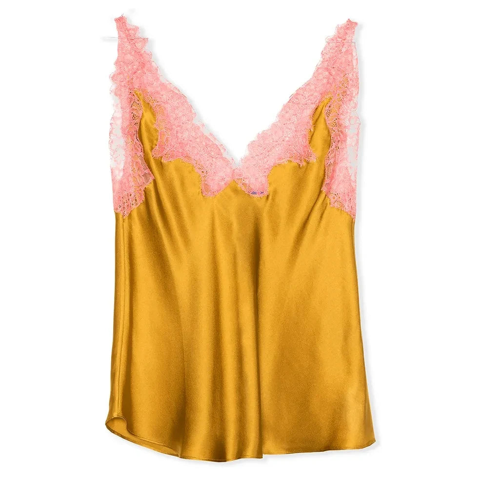 Mes Demoiselles - Top Smart Silk | Mustard