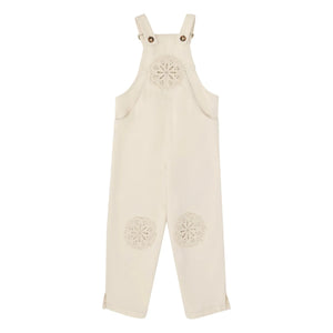 Zimmermann - Organic Cotton Embroidered Overalls | Ecru