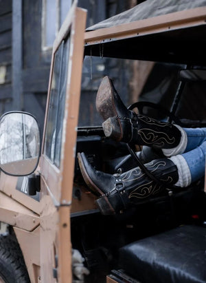 Bootstock - Bobby Cowboy Boots | Black