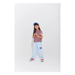 Wynken - Wide Pocket Jeans | Light Blue