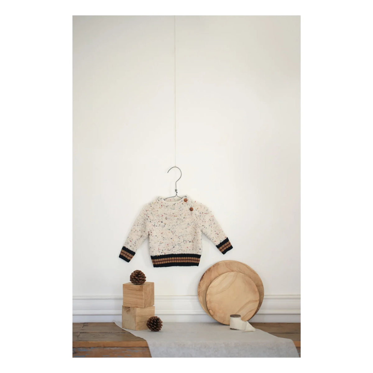 1+ in the family - Ander sweater | Heather beige
