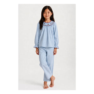 Folkloore - Floral Embroidered Pajamas - Kids Collection | Mavi