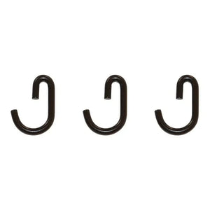 Gassien - Set of 3 Wall Hooks | Black