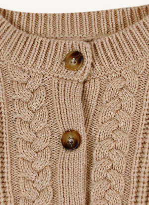 Donsje - Elenna Wool Cardigan | Peach
